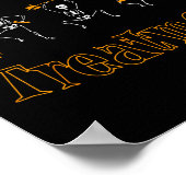 Trick Or Pt Physical Therapy Therast Halloween Poster (Ecke)