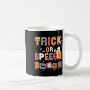 Trick or Speech Halloween Sprachpfad Kaffeetasse