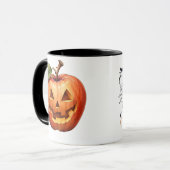 Trick or Teach Halloween-Lehrer-Kaffeetasse Tasse (Vorderseite Links)