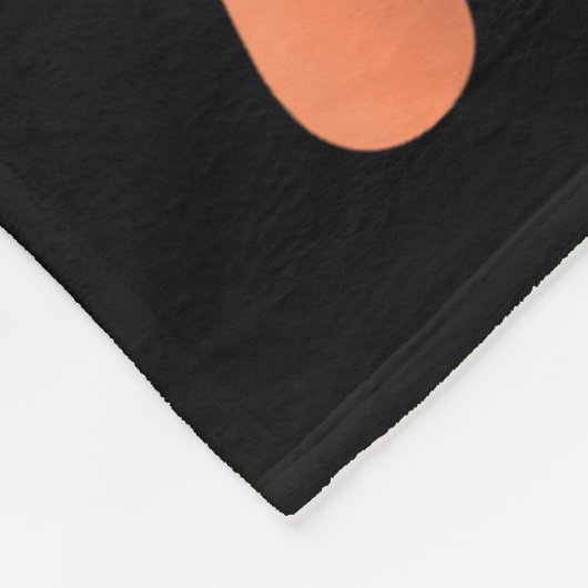 Trick Or Three 3 Years Old Birthday Groovy Ghost H Fleecedecke (Ecke)