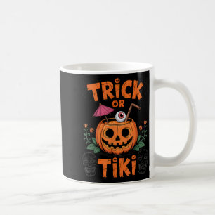 Trick or Tiki Lustige Halloween-Cocktailparty Kaffeetasse