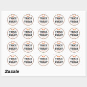 Trick or Treat Bat Gevor Sticker (schwarz / orange (Blatt)