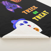 Trick or Treat Bats Candy 31 UK Oktober Halloween Sherpadecke (3/4)