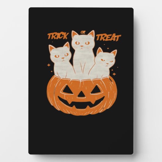 Trick or Treat cats Classic T-Shirt Fotoplatte (Vorderseite)