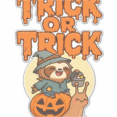 Trick or Treat Classic T-Shirt Aufkleber (Vorderseite)