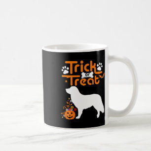 Trick or Treat Duck Tolling Retriever Hund Hallowe Kaffeetasse