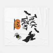 TRICK OR TREAT FLEECEDECKE (Vorderseite (Horizontal))