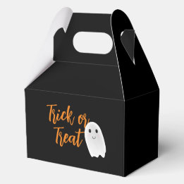 Trick or Treat Ghost Halloween Geschenkschachtel