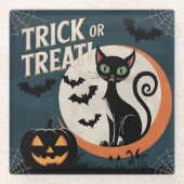 Trick or Treat Glasuntersetzer (Vorderseite)