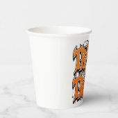 Trick Or Treat Graffiti Pappbecher (Rechts)