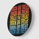 TRICK OR TREAT GROßE WANDUHR (Winkel)