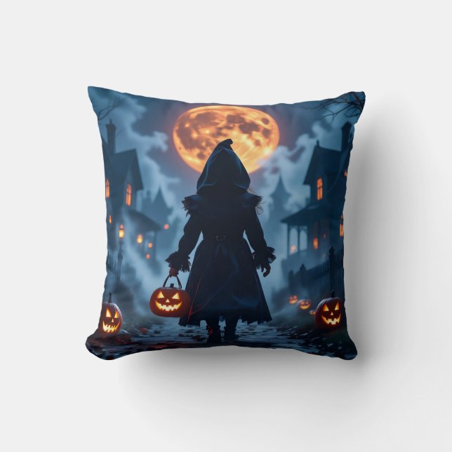 Trick or Treat Halloween Adventures Pillows Kissen (Vorderseite)
