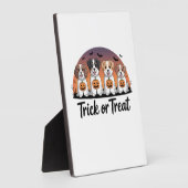 Trick or Treat Halloween Fotoplatte (Seite)