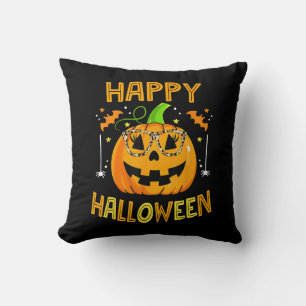 Trick or Treat Halloween Funny Pumpkin Happy Hallo Kissen