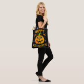 Trick or Treat Halloween Funny Pumpkin Happy Hallo Tasche (Am Model)