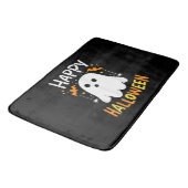 Trick or Treat Halloween Ghost Badematte (Schrägansicht)
