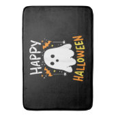 Trick or Treat Halloween Ghost Badematte (Vorderseite Vertikal)