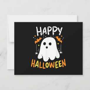 Trick or Treat Halloween Ghost Dankeskarte