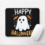 Trick or Treat Halloween Ghost Mousepad (Mit Mouse)