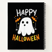 Trick or Treat Halloween Ghost Notizblock (Rückseite)