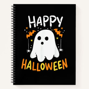 Trick or Treat Halloween Ghost Notizblock