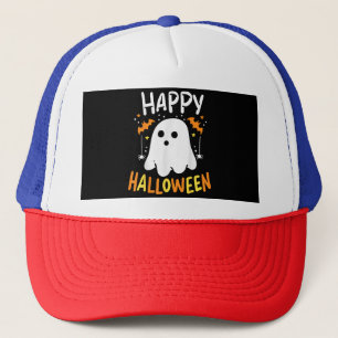Trick or Treat Halloween Ghost Truckerkappe