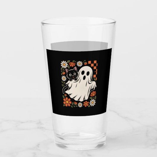 Trick or Treat Halloween Glas (Vorderseite)