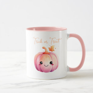 Trick or Treat Halloween Kawaii Pumpkin Tasse