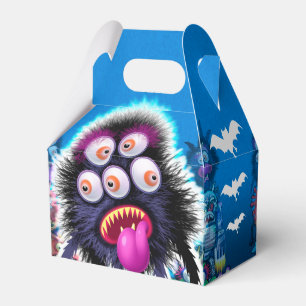 Trick or Treat Halloween Monster Favor Box Geschenkschachtel