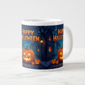 Trick or Treat Halloween Mug Jumbo-Tasse (Vorderseite Rechts)