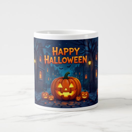 Trick or Treat Halloween Mug Jumbo-Tasse (Vorderseite)