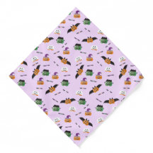 Trick or Treat Halloween Pumpkin Muster Lila