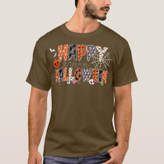 Trick or Treat Halloween Shirt Pumpkin Happy Hallo