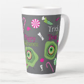 Trick or Treat Happy Halloween Sweet Death + Candy Milchtasse (Rechte Ecke)