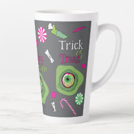 Trick or Treat Happy Halloween Sweet Death + Candy Milchtasse
