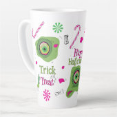 Trick or Treat Happy Halloween Sweet Death + Candy Milchtasse (Linke Ecke)