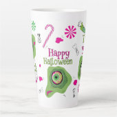 Trick or Treat Happy Halloween Sweet Death + Candy Milchtasse (Vorderseite)
