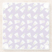 Trick or Treat Labrador Retriever Ghost Hunde Glasuntersetzer (Rückseite)