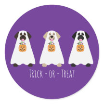 Trick or Treat Labrador Retriever Ghost Hunde