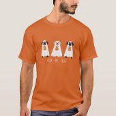 Trick or Treat Labrador Retriever Ghost Hunde T-Shirt (Vorderseite)