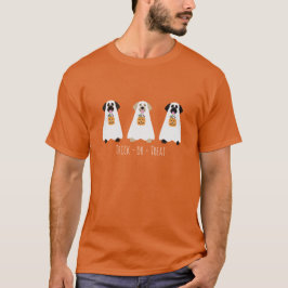 Trick or Treat Labrador Retriever Ghost Hunde T-Shirt