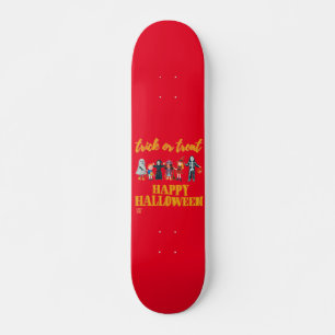 "TRICK OR TREAT" lustige halloween Skateboard