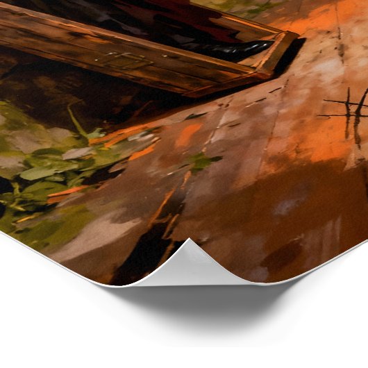 Trick or Treat Mr. Poster (Ecke)