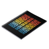 TRICK OR TREAT NOTIZBLOCK (Linke Seite)