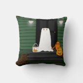 Trick or Treat Oliver the Otter! Kissen (Vorderseite)