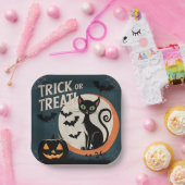 Trick or Treat Pappteller (Party)