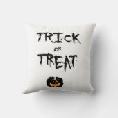 Trick or treat pumpkin kissen (Rückseite)