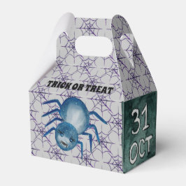 "Trick or Treat Spider and Webs Fevor Box" Geschenkschachtel