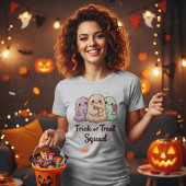 Trick or Treat Squad – Cute Kawaii Ghost Halloween T-Shirt