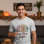 Trick or Treat Squad – Cute Kawaii Ghost Halloween T-Shirt